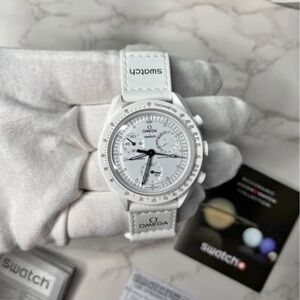 OMEGA x Swatch Mission to the Moonphase – Snoopy Edition (Full Set)